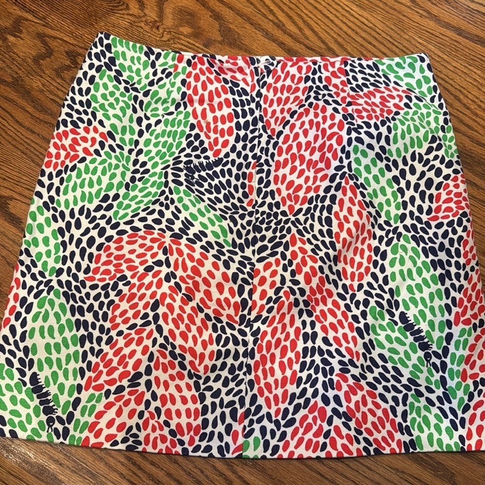 Lilly Pulitzer Roslyn Skirt in print Open Call size 10 NWOT - Picture 7 of 9